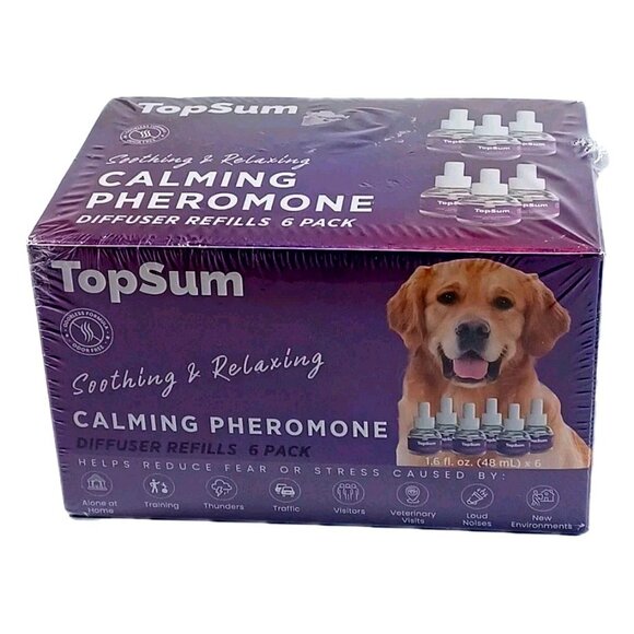 Dog Calming Diffuser Refills: 6 Pack Dog Pheromones Calming Diffuser Refills ... - Picture 4 of 8